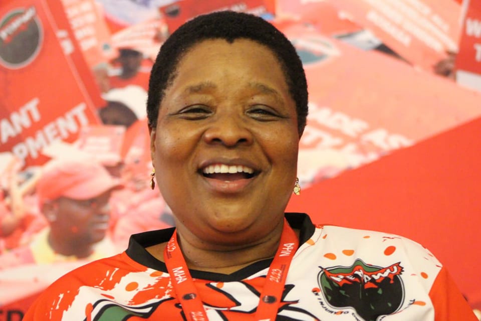 Kennedy Phalanndwa Regional Treasurer - Cde Grace Phuluwa